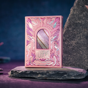 Morpho V2 (Pearl / Pink) Playing Cards by TCC Fashion