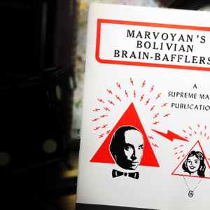 Marvoyan's Bolivian Brain-Bafflers - Book
