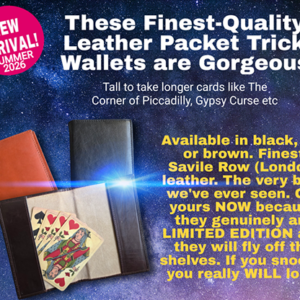 Leather Packet Wallet (Tan) by Paul Gordon