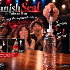 Vanish Seal (Red Cap) by Taiwan Ben