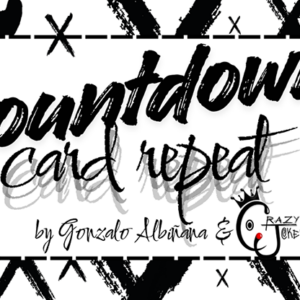 Countdown Repeat by Gonzalo Albiñana & CrazyJokers (Parlor/Stage Size)