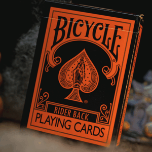 Bicycle Reverse (Orange) Playing Cards