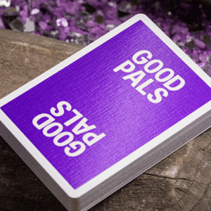 Good Pals Purple Foil Logo Playing Cards