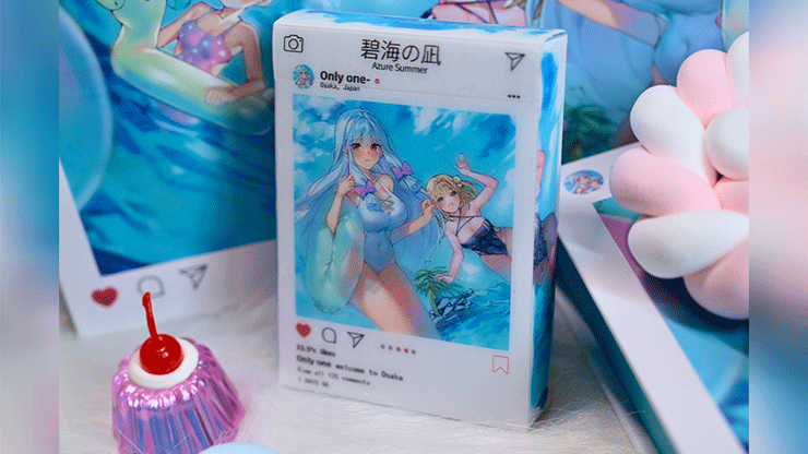 Sweet Cosplay Show – Azure Summer (Grading Box) Playing Cards