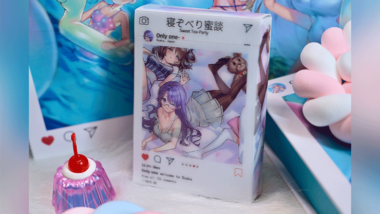 Sweet Cosplay Show – Sweet Tea Party (Grading Box) Playing Cards