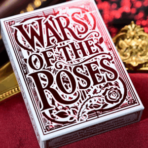Wars of the Roses (2nd Edition Red Tuck- Gilded ) Playing Cards