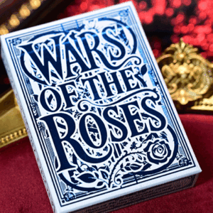 Wars of the Roses (Blue Tuck-2nd Edition Edge-dyed) Playing Cards